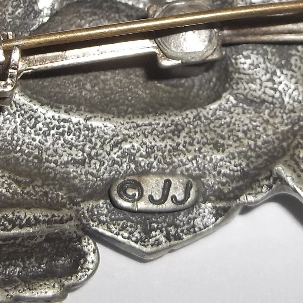 VINTAGE Brooch, Cat Brooch, Cat Jewelry, Cat Pin, Vintage Cat Brooch, JJ 8284 - Picture 5 of 8
